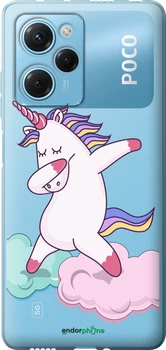 Чехол на Xiaomi Poco X5 Pro 5G Единорог "4702u-3027-70447"