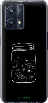 Чехол на Realme 9 Pro Plus Космос в банке "4297u-2596-70447"