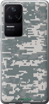 Чехол на Xiaomi Poco F4 Камуфляж "1085u-3917-70447"