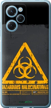 Чехол на Xiaomi Redmi Note 12 Pro Speed biohazard 28 "4846u-3334-70447"
