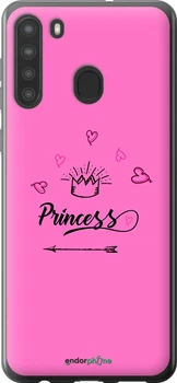 Чехол на Samsung Galaxy A21 Princess "4361u-1841-70447"