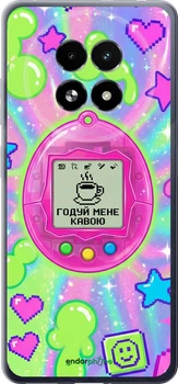 Чехол на Realme 13+ 5G Y2K Aesthetic Retro Pet: Годуй мене кавою "6784u-3891-70447"