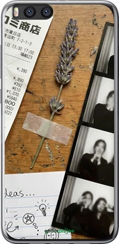 Чехол на Xiaomi Mi Note 3 Aesthetic Scrapbook Collage "6773u-978-70447"