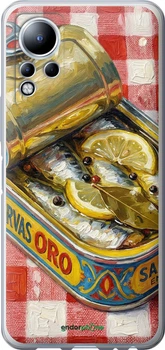 Чехол на Infinix Note 12 Vintage Sardine Tin Phone "6772u-2927-70447"
