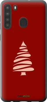 Чехол на Samsung Galaxy A21 Новогодний 15 "4628u-1841-70447"