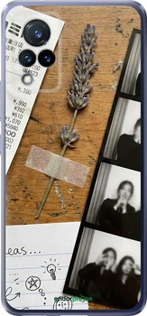 Чехол на Vivo V21 Aesthetic Scrapbook Collage "6773u-2368-70447"