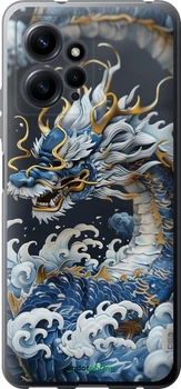 Чехол на Xiaomi Redmi Note 12 4G Водяной дракон "6113u-3021-70447"