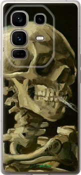 Чехол на Infinix Note 50 Pro+ Винсент Ван Гог. Череп "5544u-4041-70447"