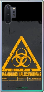 Чехол на Samsung Galaxy Note 10 Plus biohazard 28 "4846u-1756-70447"
