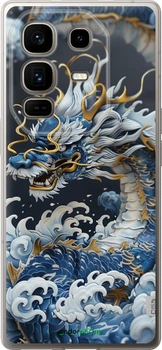 Чехол на Infinix Note 50 Pro+ Водяной дракон "6113u-4041-70447"