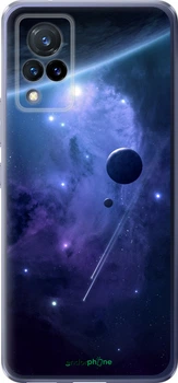 Чехол на Vivo V21 Планеты в синем космосе "171u-2368-70447"