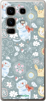 Чехол на Infinix Note 50 Pro+ Котята v3 "1223u-4041-70447"