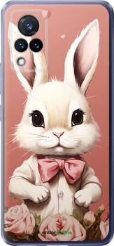 Чехол на Vivo V21 Зайчик "5669u-2368-70447"