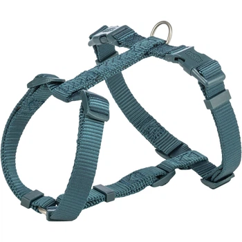 Шлея для собак Trixie Premium H-harness S-M - синьо-зелений
