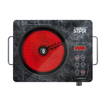 Настольная плита электрическая инфракрасная WINNINGSTAR ST-9679 INFRARED 2200W Black