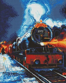 Алмазна мозаїка WB "Harry Potter: Дорога до магії" 40*50см, термопакет, ТМ Ідейка