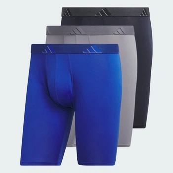 Труси-боксери adidas з мікрофібри, 3 шт розмір S