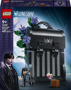 Zestaw klocków LEGO Wednesday Plecak Wednesday 401 element (76787)