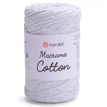 Пряжа YARNART Macrame Cotton, 756 серый