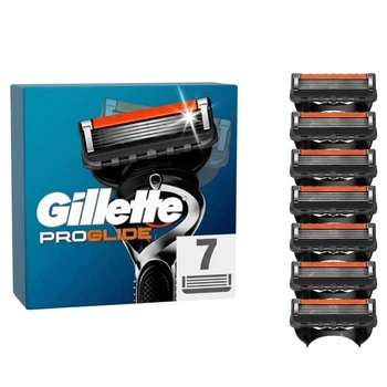 Сменные картриджи для бритья (лезвия кассеты) мужские Gillette Fusion Proglide 5 лезвий 7 шт