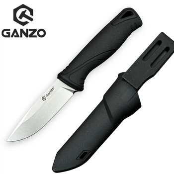 Ніж Фіксований Ganzo G807-BK Чорний (9Cr14)