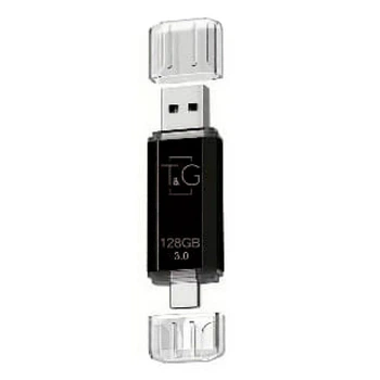 USB Flash T&G C 009, 128 Гб., Черный - 517874