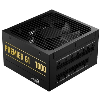 Блок живлення для корпусів AeroCool Premier G1 1000, Чорний - 752374