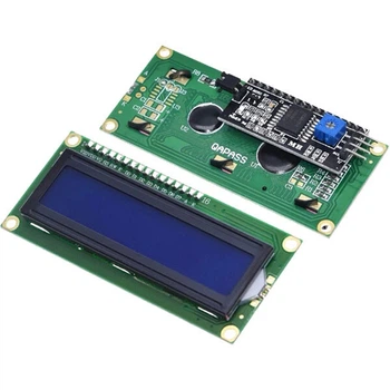 LCD 1602 I2C символьный дисплей 16x2 (синий) - 411570