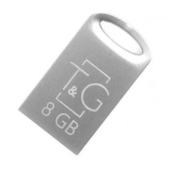 USB Flash T&G Metal 105, 8 Гб., Серебряный - 250554
