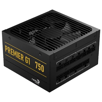 Блок живлення для корпусів AeroCool Premier G1 750, Чорний - 752375