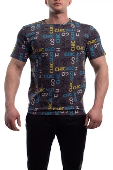 Футболка Bono 54(2XL) Серый принт (152157)