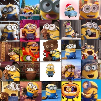Стикеры Миньоны 60 шт, Minions