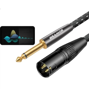 Мікрофонний кабель Beishanque BSQ-K062 XLR — Jack 6.3 мм 3 м