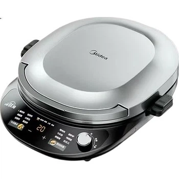 Гриль электрический Midea JKC3083 с двусторонним нагревом и титаново-керамическим покрытием, для блинов и сэндвичей