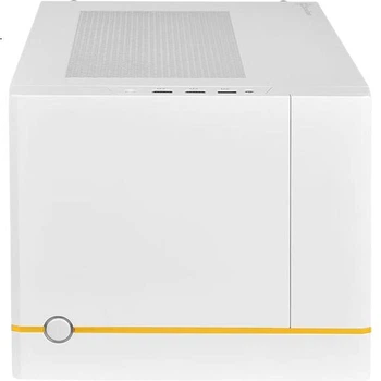 Корпус Silverstone SG14 White ITX компактный с поддержкой СЖО 240 мм, блока питания ATX и длинных видеокарт