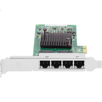 Мережева карта PERCKO I350-T4 PCIe x1 гігабітна на 4 порти для сервера