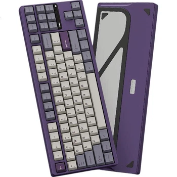 Клавиатура TickType EVO80 механическая трехрежимная алюминиевая, темно-фиолетовая