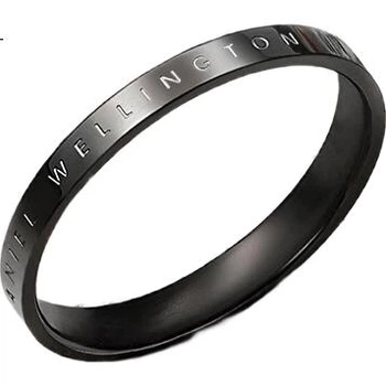 Класичне кільце Daniel Wellington DW для пари, чорне, розмір 58, подарунок на день народження для неї DW363