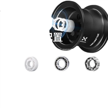 Спиннинговая катушка HISTAR X Series X6 с полукерамическими подшипниками, левосторонняя, универсального назначения, с лесоподъёмником.