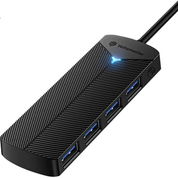 Док-станция Yottamaster Type-C Hub Dock, разветвитель USB-C 3.0, 4-портовый концентратор для ноутбука, iPad, планшета и настольного компьютера.