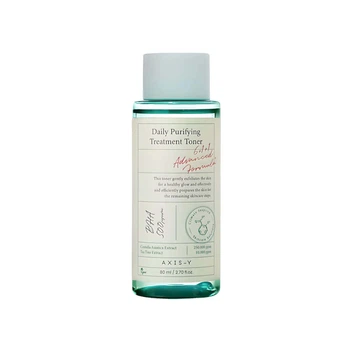 Тоник для проблемной кожи с центеллой и BHA-кислотой AXIS-Y Daily Purifying Treatment Toner MINI 80 мл