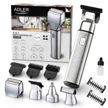 Тример Adler AD 2950 4-в-1 USB-C IPX6 LED