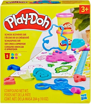 Набор для творчества Hasbro с массой для лепки Play-Doh Школьные занятия (F9144)