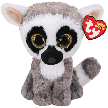 Мягкая игрушка TY Beanie Boo’s Лемур LINUS 15 см (36224)