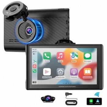 Автомонітор Aspiring Auto Play DVR 1 Magnet CarPlay Android Auto (DVR-S801)