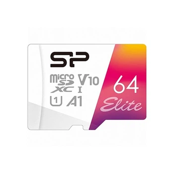 Карта пам'яті Silicon Power 64GB microSDXC class 10 UHS-I U1 A1 Elite Color (SP064GBSTXBV1V20SP) Silicon Power SP064GBSTXBV1V20SP 1068074