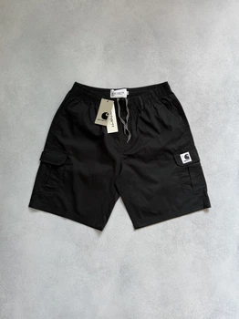 Карго шорты Carhartt WIP Relaxed Cargo Мужские Чёрные Шорты Кархарт, L