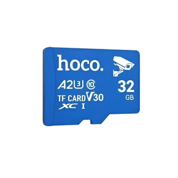 Карта пам'яті 32 GB Hoco MicroSDXC UHS-I (U3) Class 10 блакитний