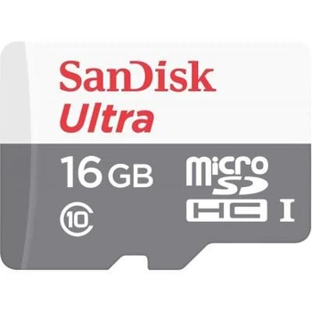 Картка пам'яті SanDisk 16gb Micro-SDHC Class 10 uhs-i Ultra (sdsquns-016g-gn3mn)