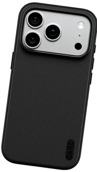 Etui Care by Panzer Glass Fusion Fabric z MagSafe do iPhone 17 Pro czarne (CR23769)